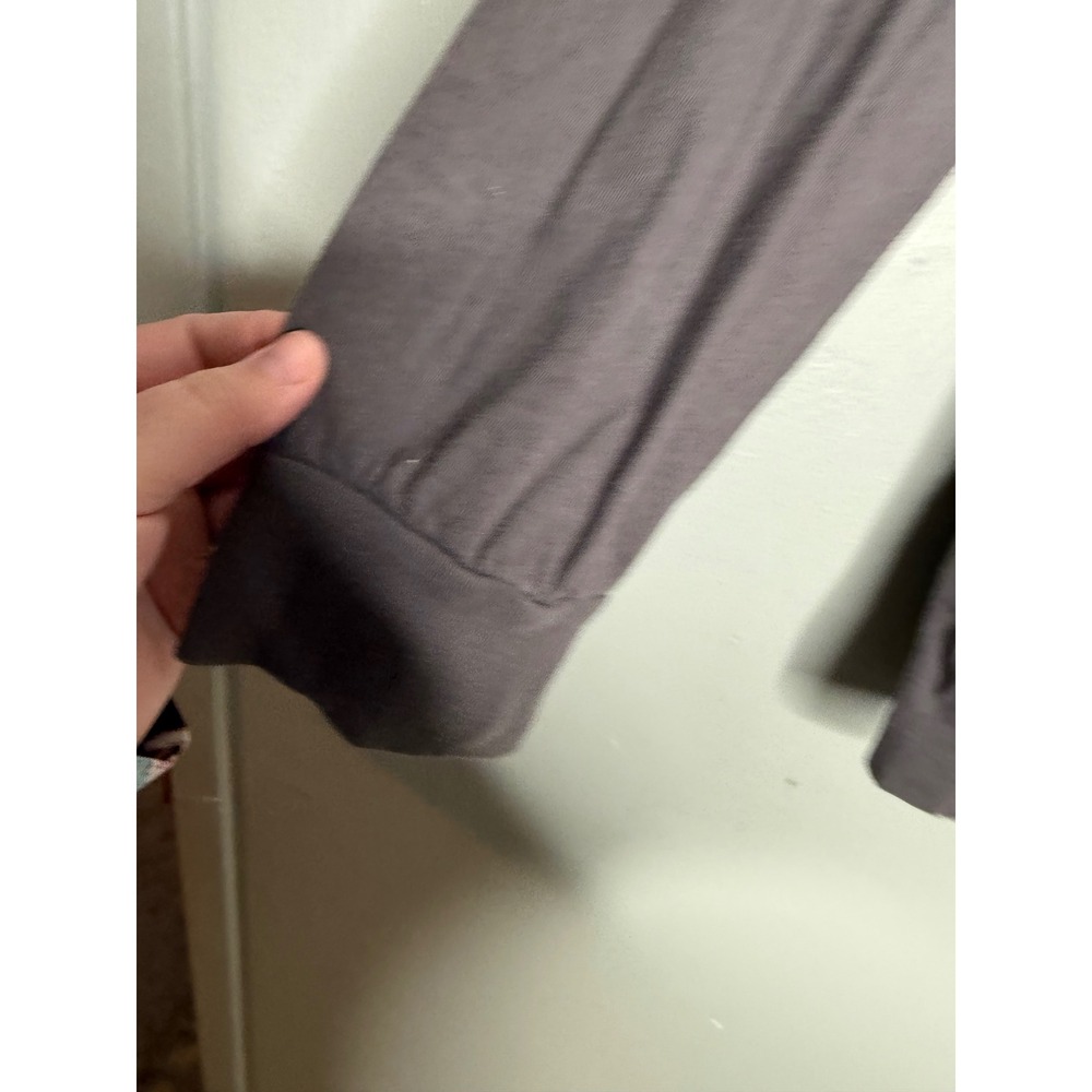JENNI KAYNE Boyfriend Long-Sleeve pocket front T-Shirt - grey - Picture 5 of 11